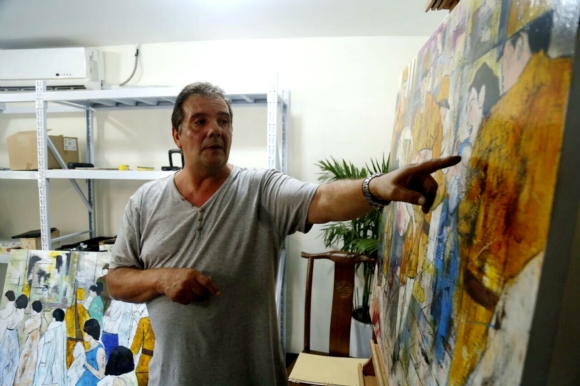 ����˹�ٰ��������ڽ������滭��Ʒ�е�Ԣ��