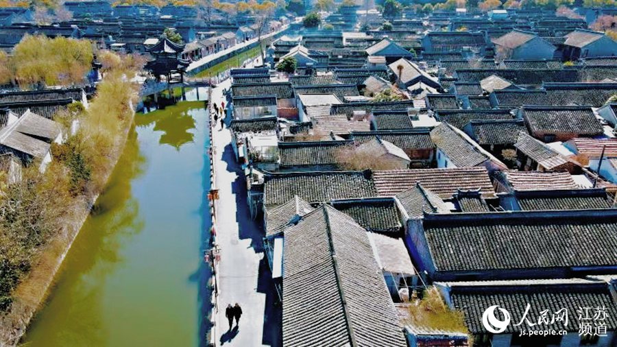 水繪園航拍圖。水繪園供圖