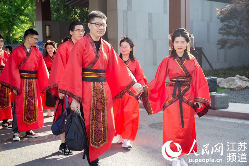 集體婚禮現場。徐曦攝