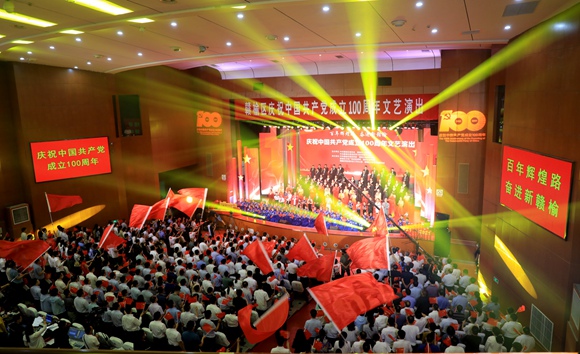 图为活动现场。赣榆区委宣传部供图