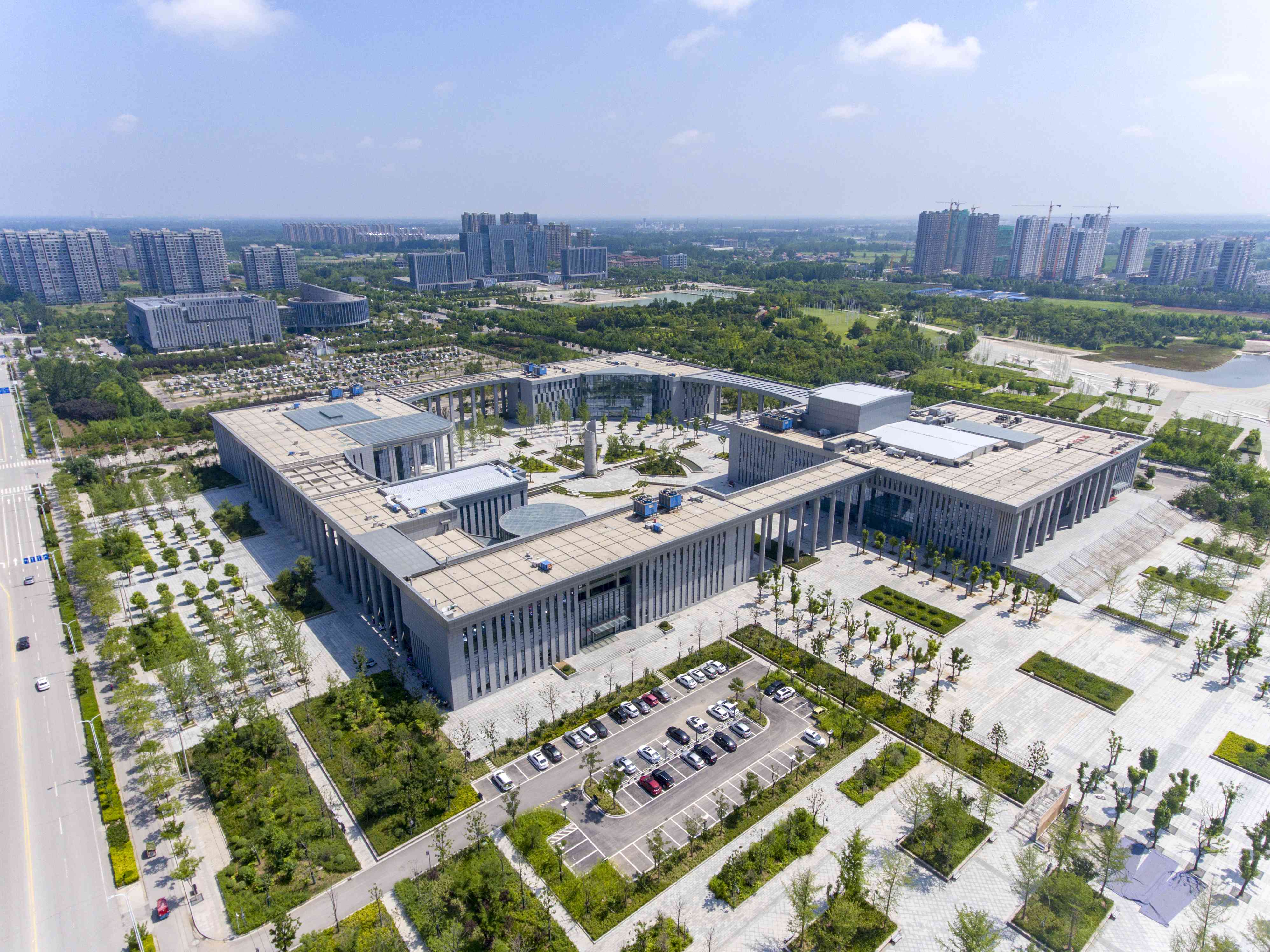 沛县文化中心。沛县文联供图