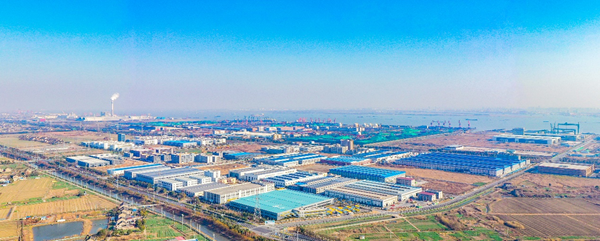 靖江经济技术开发区一角。靖江市委宣传部供图