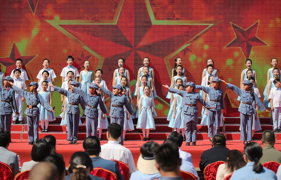 活动现场。王健民摄