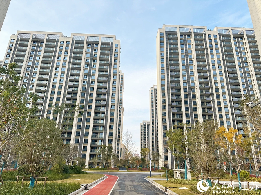 宝馨花园棚改安置小区。人民网 周梦娇摄