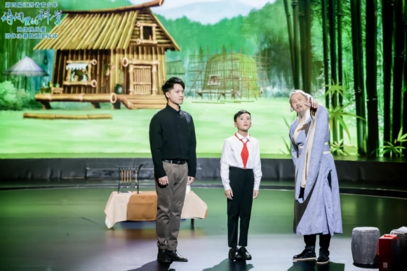 原创科普剧《祖冲之》。刘成贺摄