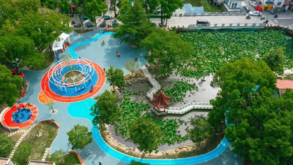 張家港市“樟小園”康養樂園項目。張家港市住建局供圖