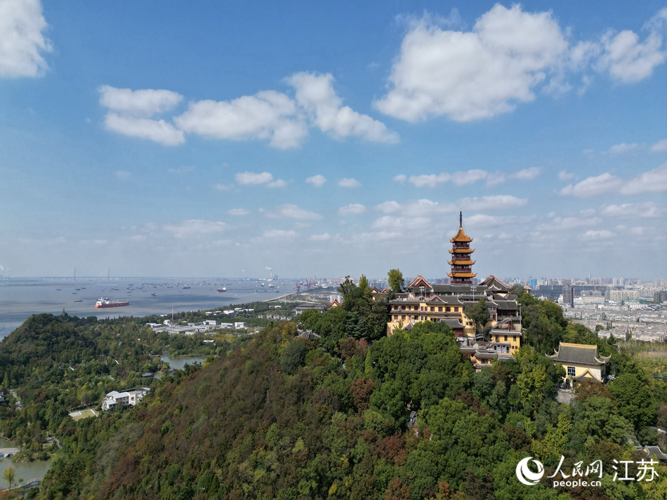 南通狼山風景區。人民網記者王繼亮攝