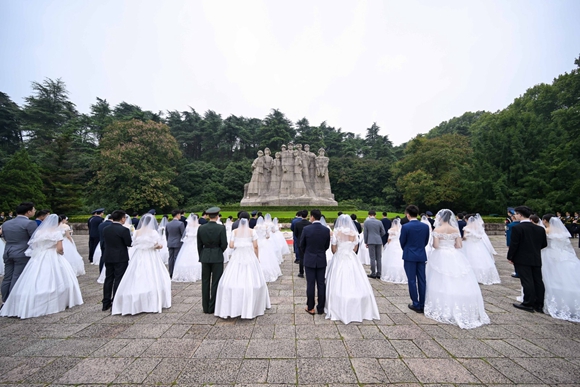 活动现场。雨花台烈士陵园供图