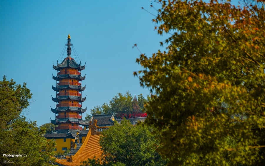 金山寺景色怡人。陆建华摄