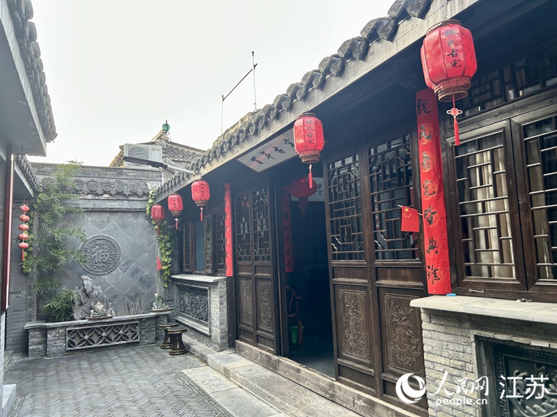 改造后的魏家古宅。王丹丹摄