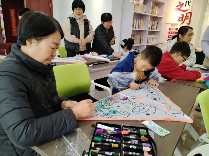 文明实践活动现场。沿江街道供图