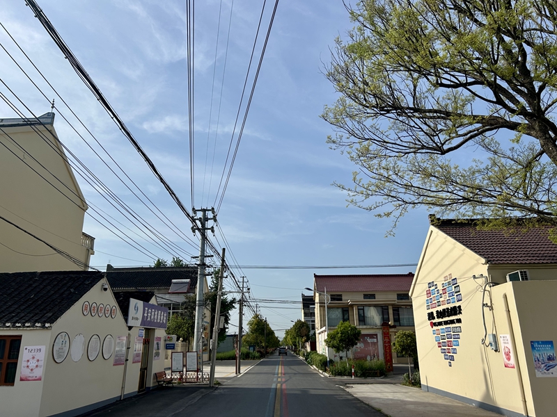 滕兴村村貌干净整洁。泰兴融媒体中心供图