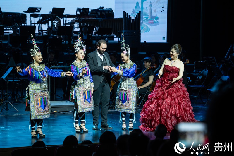 音乐会现场。人民网 阳茜摄