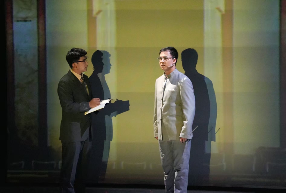 演出现场。杜森摄