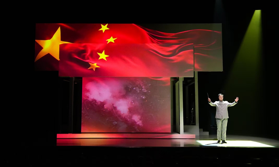 演出现场。杜森摄