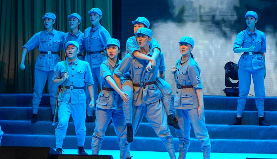 演出现场。溧水区委宣传部供图