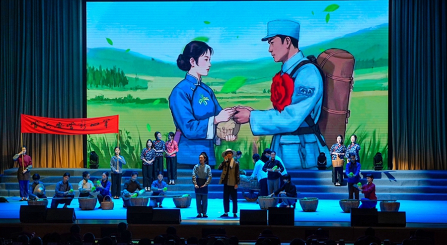 演出现场。溧水区委宣传部供图