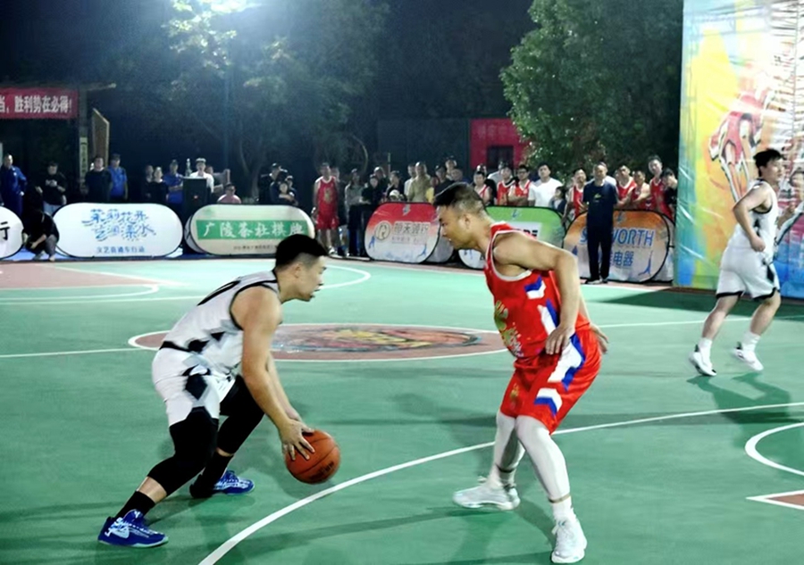 南京溧水经济开发区首届“溧BA”街镇篮球联赛开赛