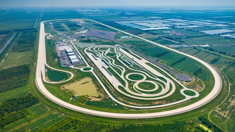 航拍试验场。刘攀摄