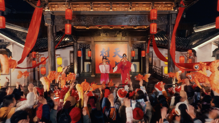 锡剧专场表演现场。堰桥街道供图