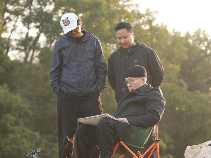 艺术家们用画笔勾勒浦口美景。浦轩供图