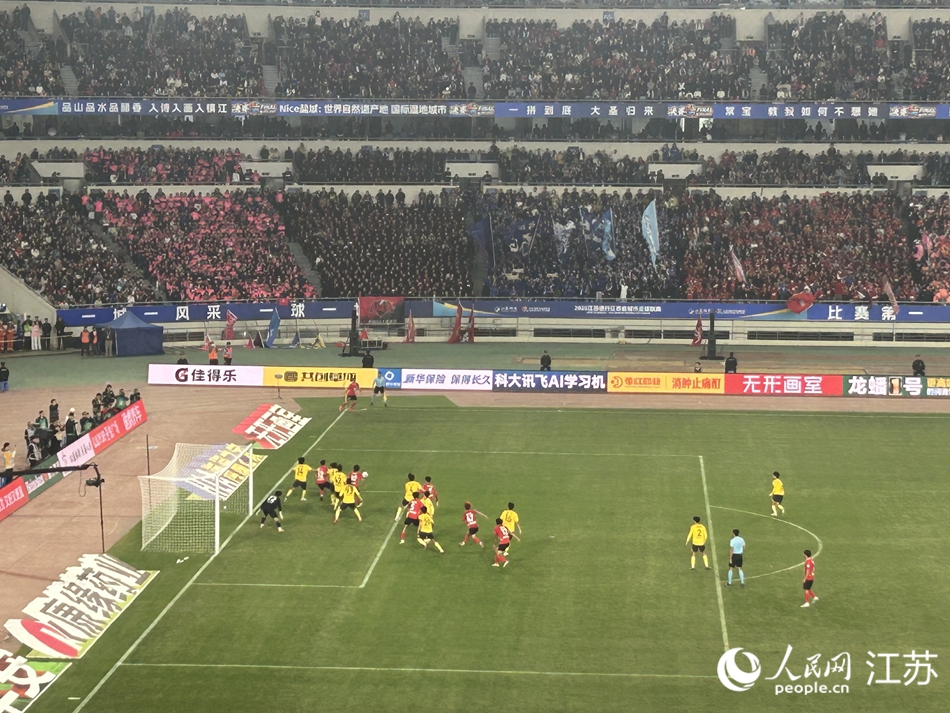 比赛现场。人民网记者 王丹丹摄