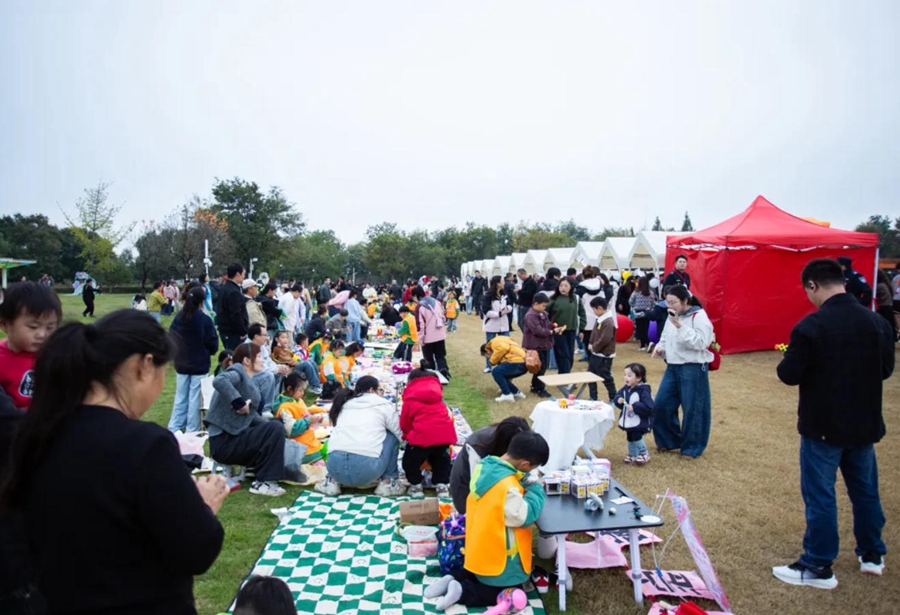 音乐嘉年华活动现场。扬州生态科技新城供图