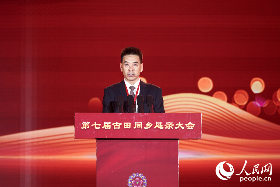 南非华商总会会长郑星利。实习生 郑舒尘摄