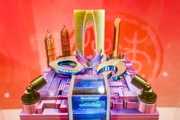 主题印“印记园区 印向未来”印章。苏州工业园区供图