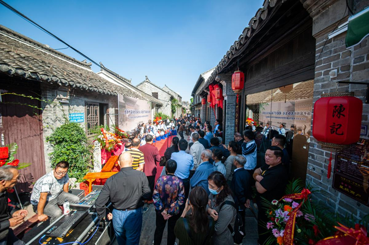 旅游热季的河下古镇。淮安市委网信办供图