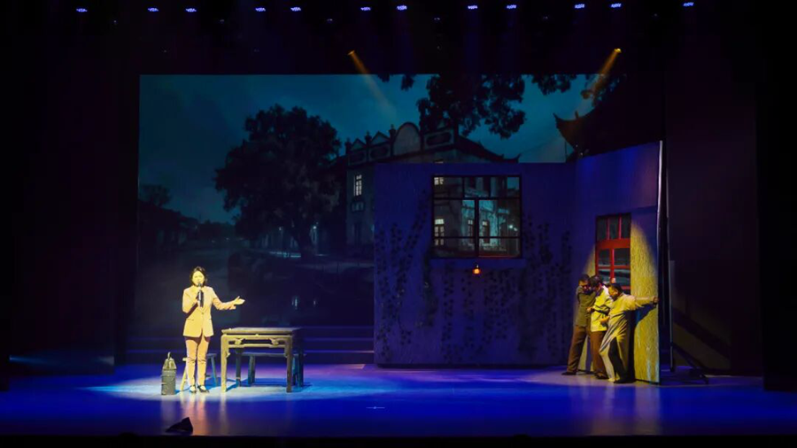 “山海烽火·红色征程”故事会现场