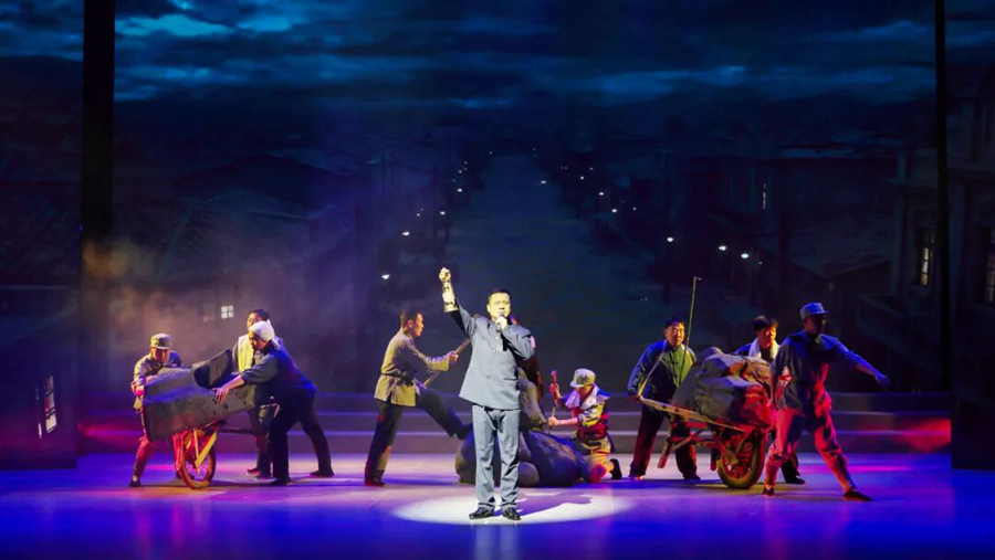 “山海烽火·红色征程”故事会现场