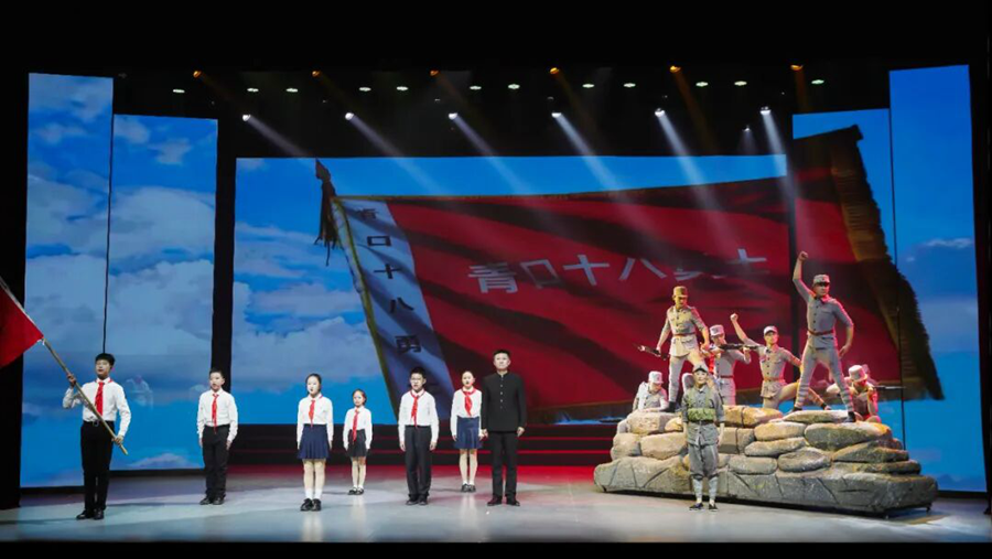 “山海烽火·红色征程”故事会现场