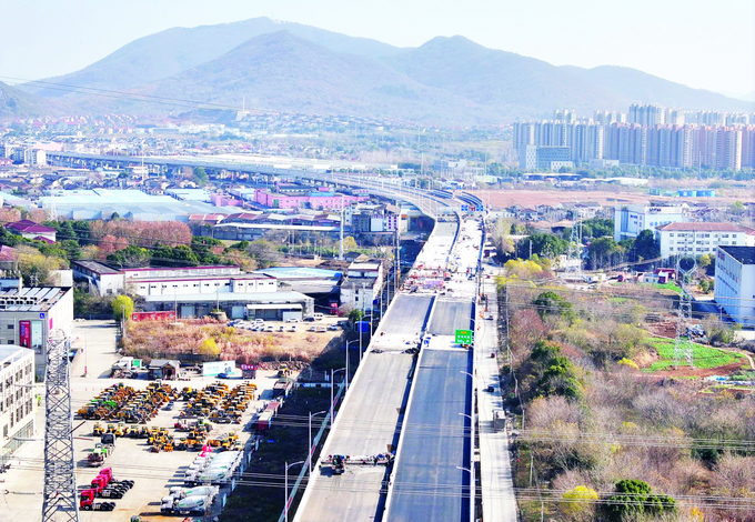 宁镇“快速通道”312国道主线元旦前通车