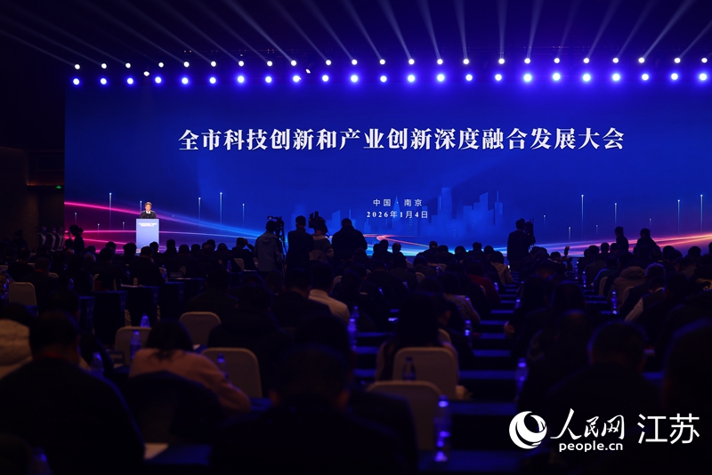 南京“新年第一会”现场。人民网记者 余乐摄