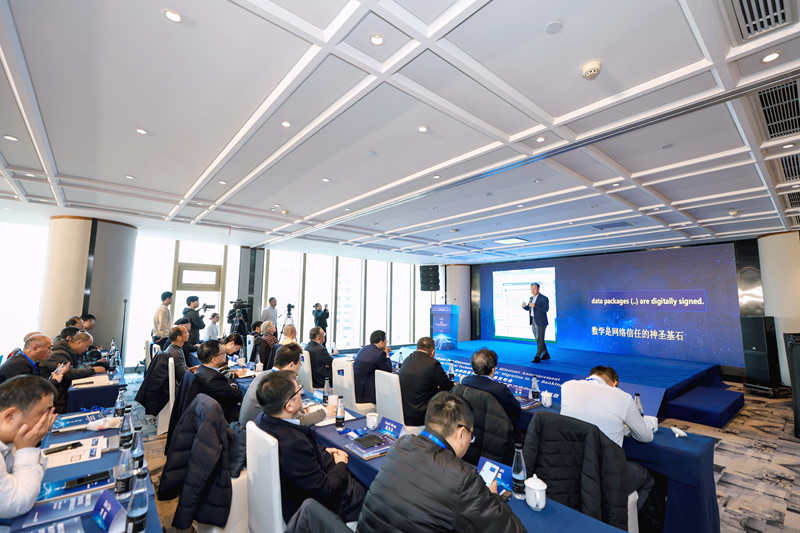 成果发布会现场。