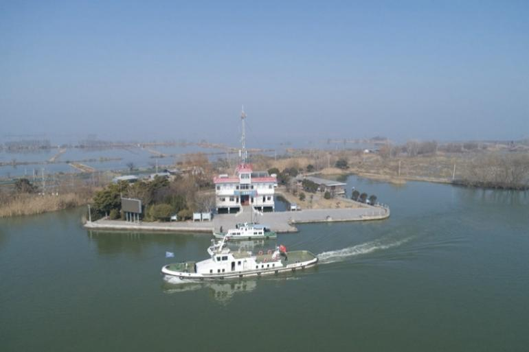 马浪岗交通执法中队在执勤中。受访者供图