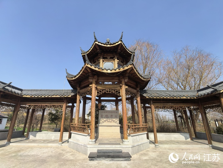 青墩遗址。人民网记者 王继亮摄