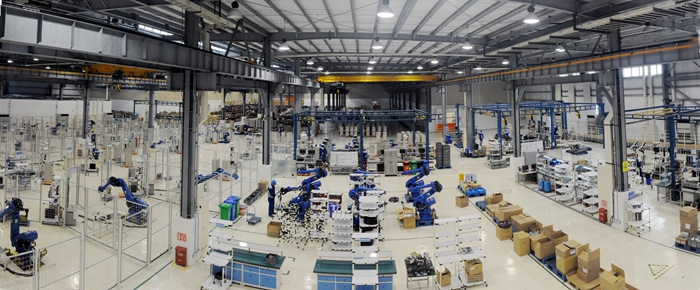 安进机器人车间。武进区委宣传部供图