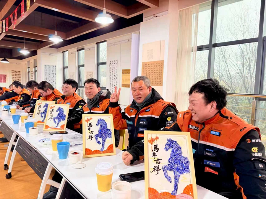 無錫市各級黨組織春節期間開展為民特色服務。無錫市委組織部供圖