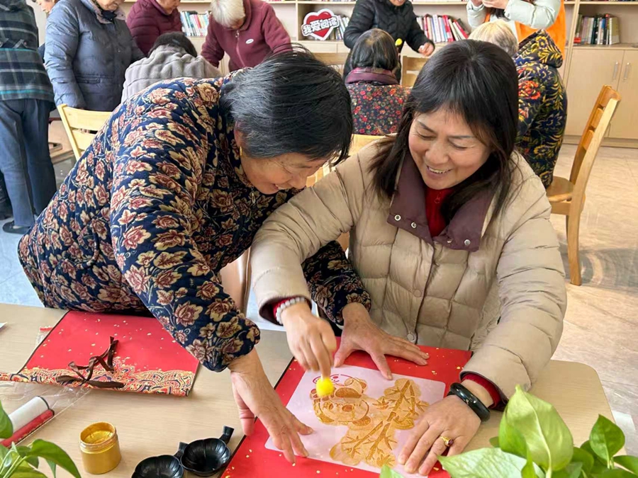 無錫市各級黨組織春節期間開展為民特色服務。無錫市委組織部供圖