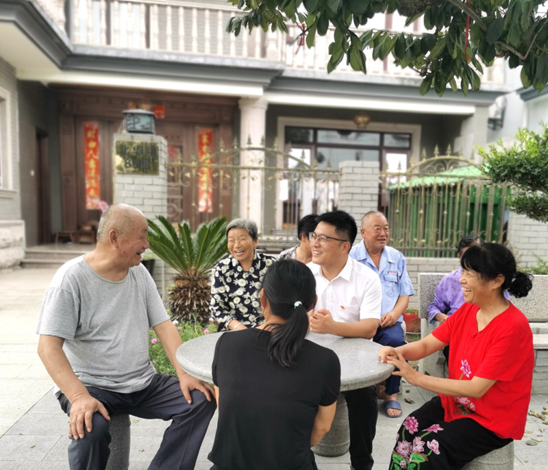 金华村村民。昆山市委组织部供图