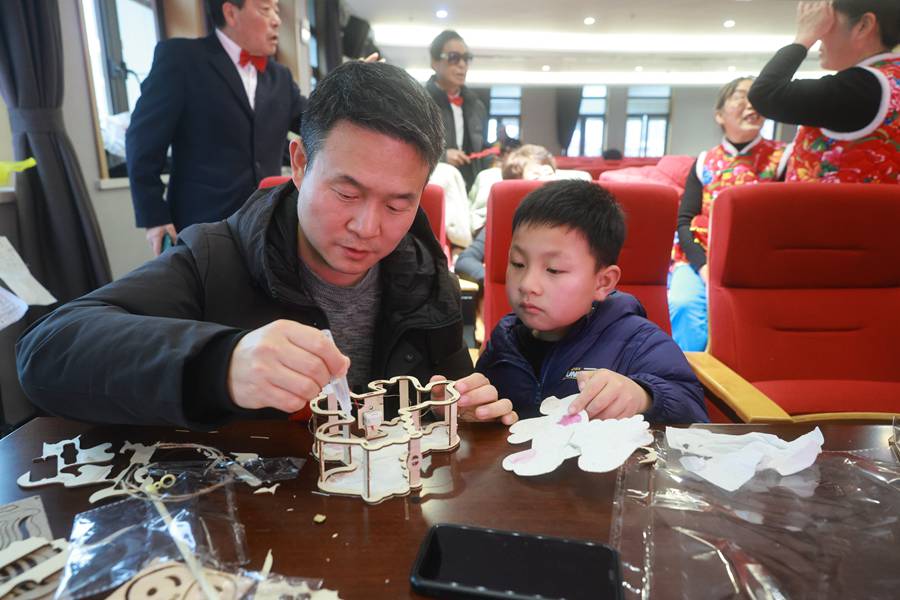 活动现场。沿江街道供图