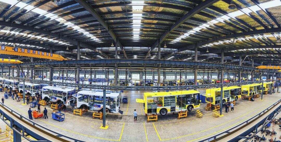 新能源汽车企业生产车间。溧水区委宣传部供图