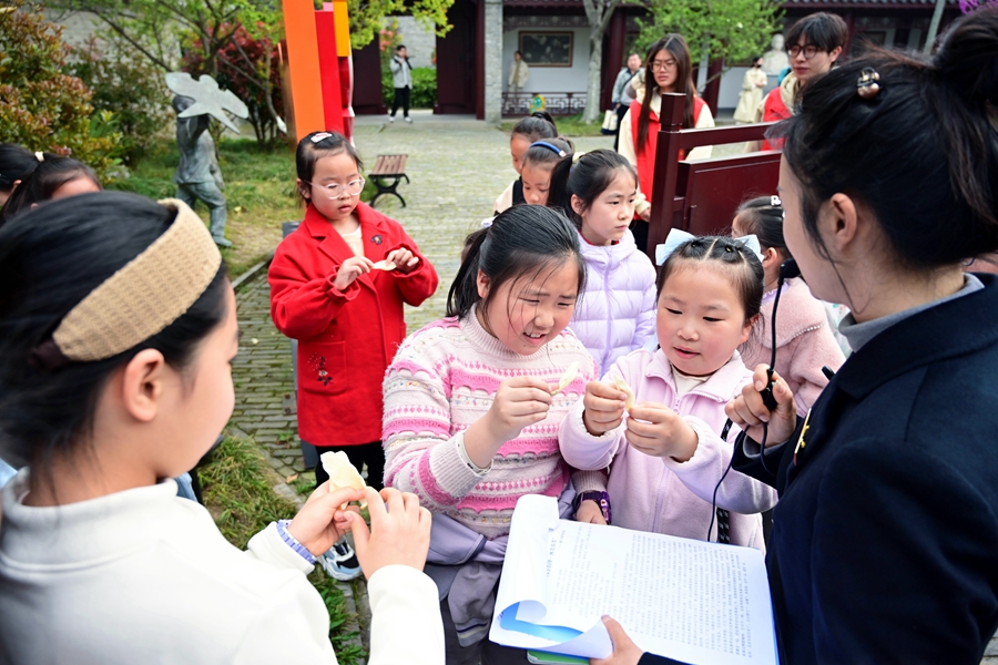 清江浦区红色景点研学活动。清江浦区委宣传部供图