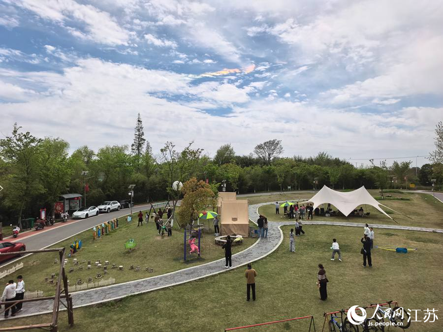 石港乡村文旅新场景。人民网记者 王继亮摄