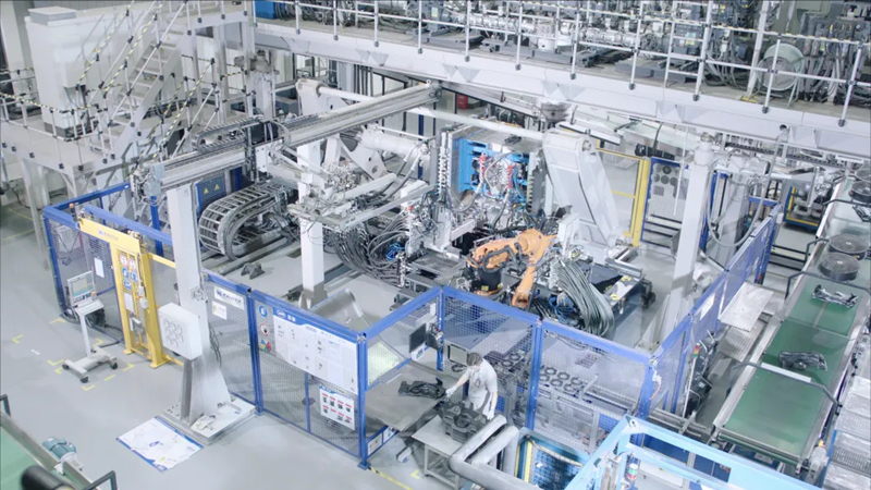 亚普汽车部件股份有限公司国家卓越级智能工厂。受访者供图