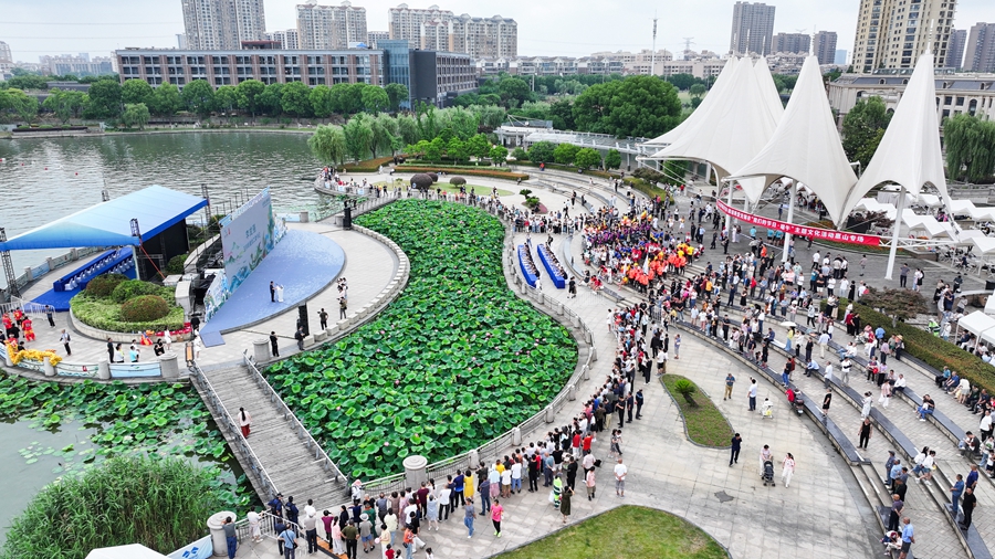 活动现场。无锡惠山玉祁街道供图