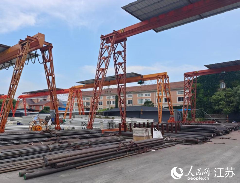 兴航金属的新厂区。人民网记者 常雨薇摄