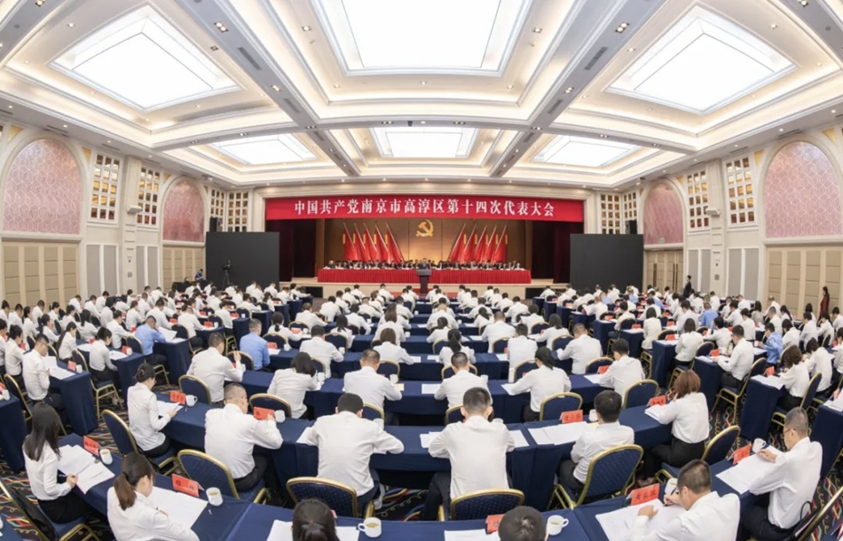 会议现场。高淳区融媒体中心供图